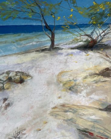 painting of Bunche Beach
