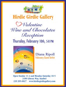 Guest Artist February 2022,  Artist Diana Ripoll @ Hirdie Girdie Gallery | Sanibel | Florida | United States